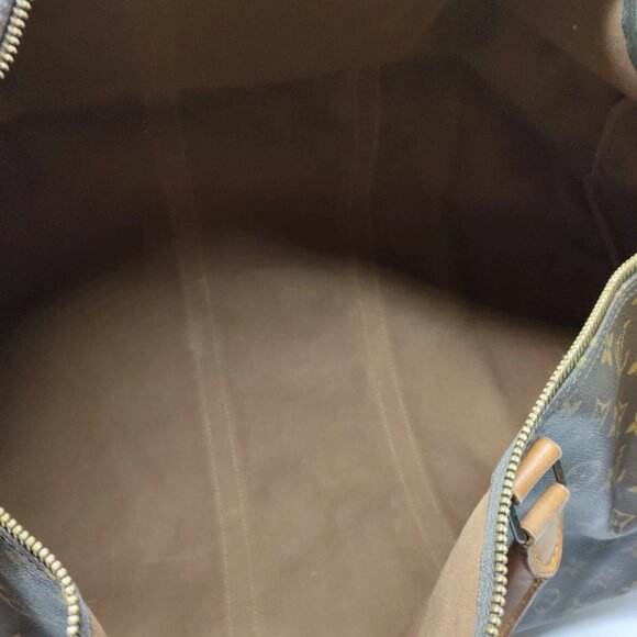 Louis Vuitton LV Boston Bag Keepall Bandouliere 60 Brown Monogram 599-051925 - Picture 9 of 9